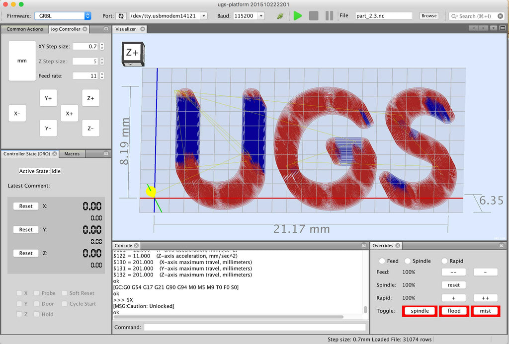 UGS Overview & Machine Orientation
