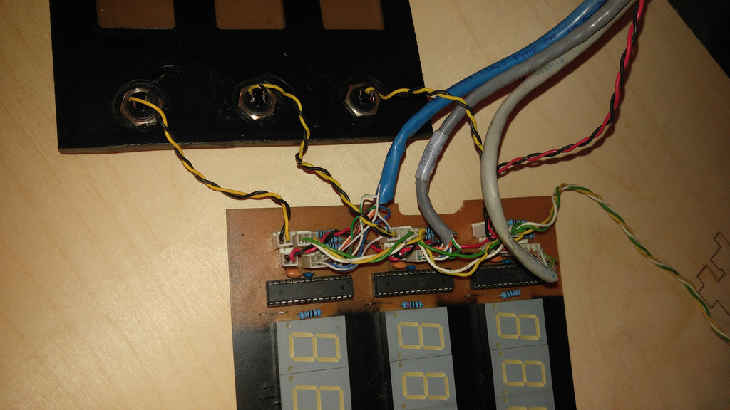 wire routing for DRO CNC